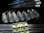 Mizuno美津农mp-64铁杆改装True Temper Dynamic Gold杆身Golf Pride双触握把