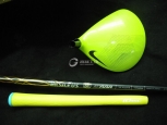 超酷 魏圣美专用莹光黄NIKE 装配Basileus 2015 AAA限量杆身 IOMIC握把
